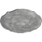 Ekena Millwork Pompeii Ceiling Medallion (Fits Canopies up to 2"), 18 7/8"OD x 1 1/2"P, Ultra Pure White Crackle CM18POUWC - alternate 3